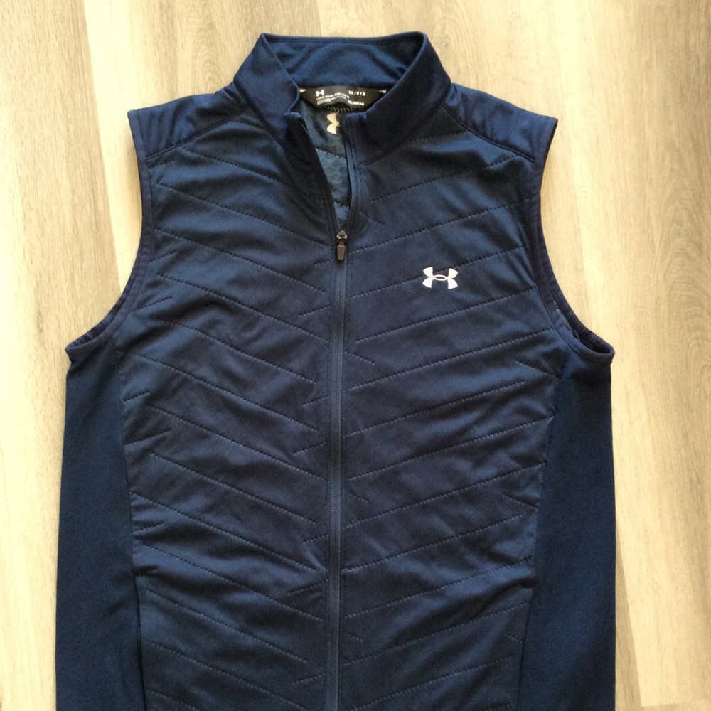 Under Armour blue thermal vest
